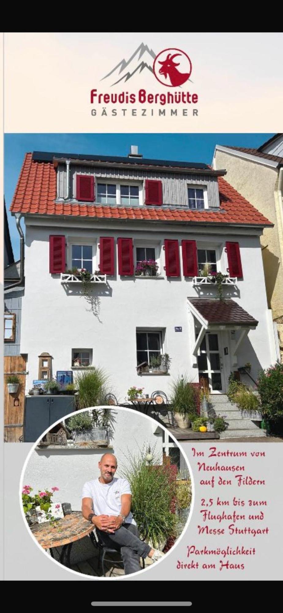 Freudi'S Berghuette Neuhausen auf den Fildern Exterior foto